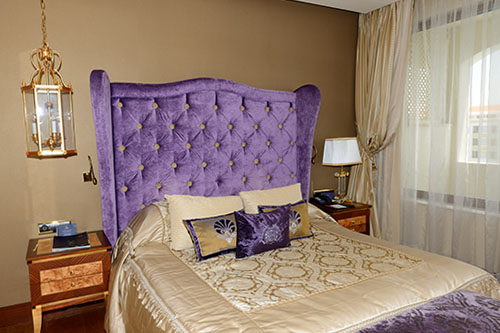 Sypialnia w stylu pałacowym